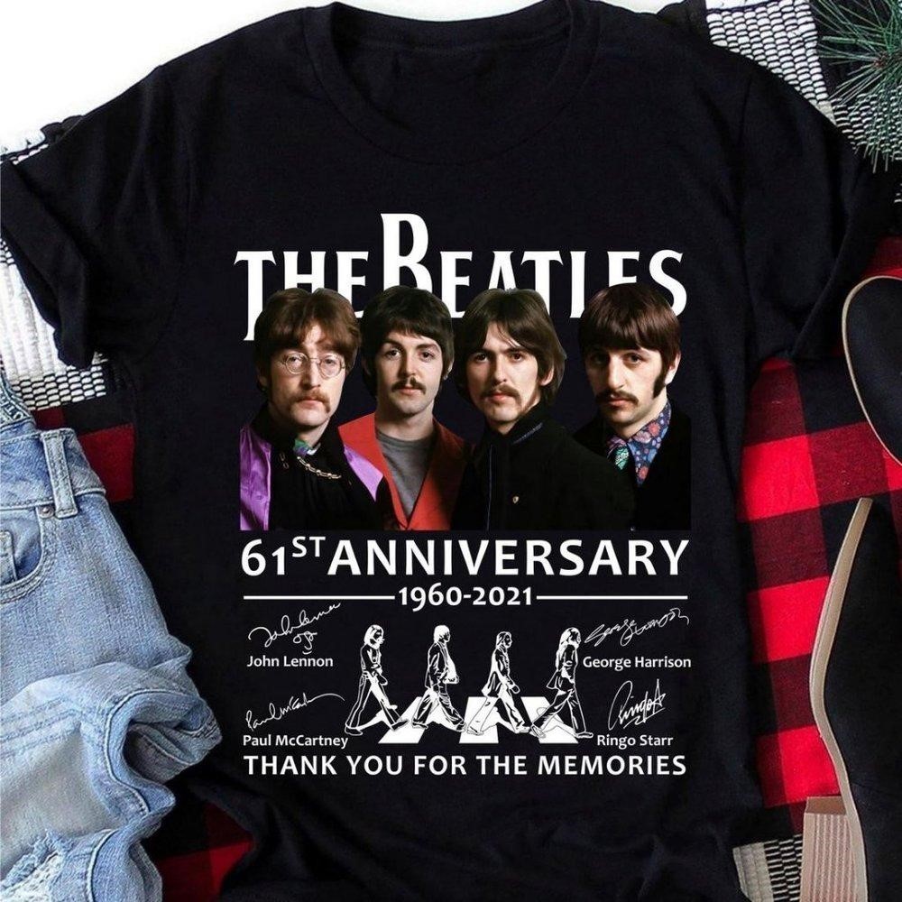 The Beatles 61St Anniversary Unisex T-Shirt